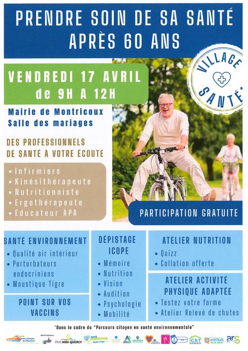 Matinée de prévention en direction des plus de 60 ans